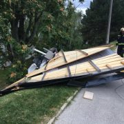 Berufsfeuerwehr Wien beseitigt Sturmschäden