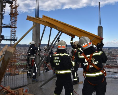 Knapp 1.000 Sturmeinsätze der Feuerwehr in Wien