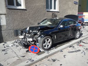 Drei Verletzte bei Verkehrsunfall in Favoriten