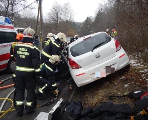 Verkehrsunfall fordert zwei Verletzte