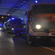 Tödlicher Verkehrsunfall im Tunnel