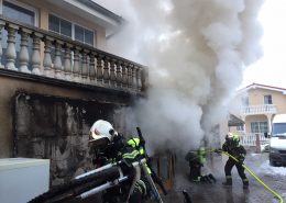 Wien Essling – Brand in Mehrparteienhaus