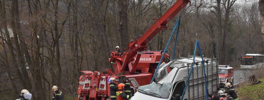 Schwerer Verkehrsunfall in Wien-Kalksburg