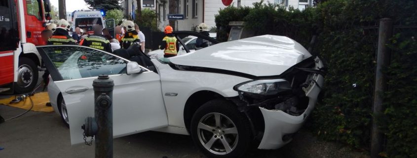 Zwei Verletzte bei Verkehrsunfall in Wien – Donaustadt