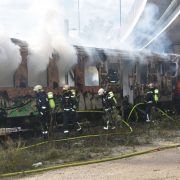 Wien-Simmering: Ostautobahnsperre nach Waggonbrand