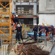 Großeinsatztag für die Höhenretter der Berufsfeuerwehr Wien