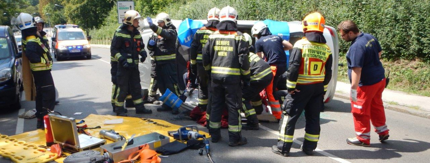 Verkehrsunfall auf der Höhenstraße fordert einen Verletzten