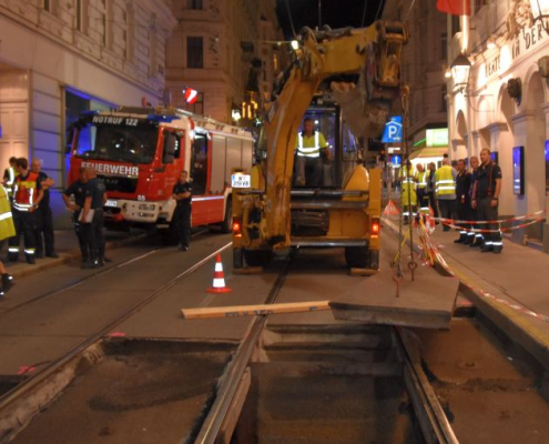 Abbruch einer Vorstellung im Theater in der Josefstadt nach Wasserrohrbruch