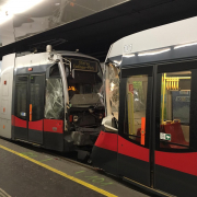 7 Verletzte bei Straßenbahnunfall in Wien-Margareten