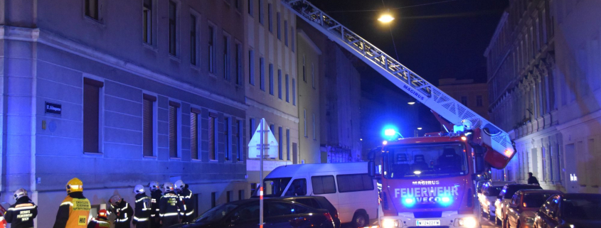 Vier Verletzte bei Kellerbrand in Wien-Hernals