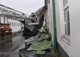 Zahlreiche Feuerwehreinsätze durch Sturmereignis