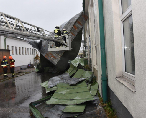 Zahlreiche Feuerwehreinsätze durch Sturmereignis