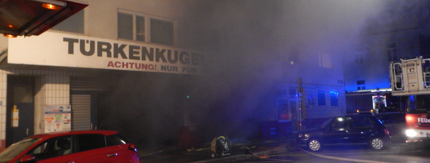 Tiefgaragenbrand in Wien - Mariahilf