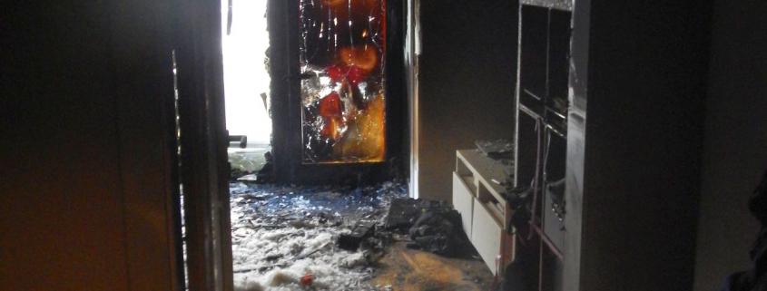 Wohnungsinhaber bei Brand verletzt
