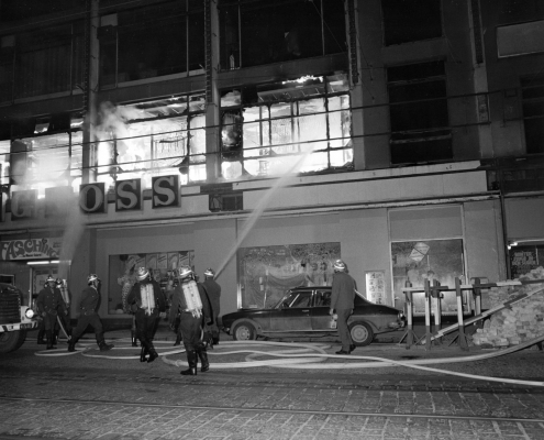 40 Jahre Brand Kaufhaus Gerngross