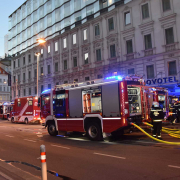 Brand in Hotel fordert fünf Verletzte