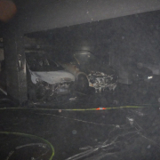 Nächtlicher Tiefgaragenbrand in Liesing