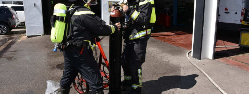 Großeinsatz der Berufsfeuerwehr Wien in Favoriten